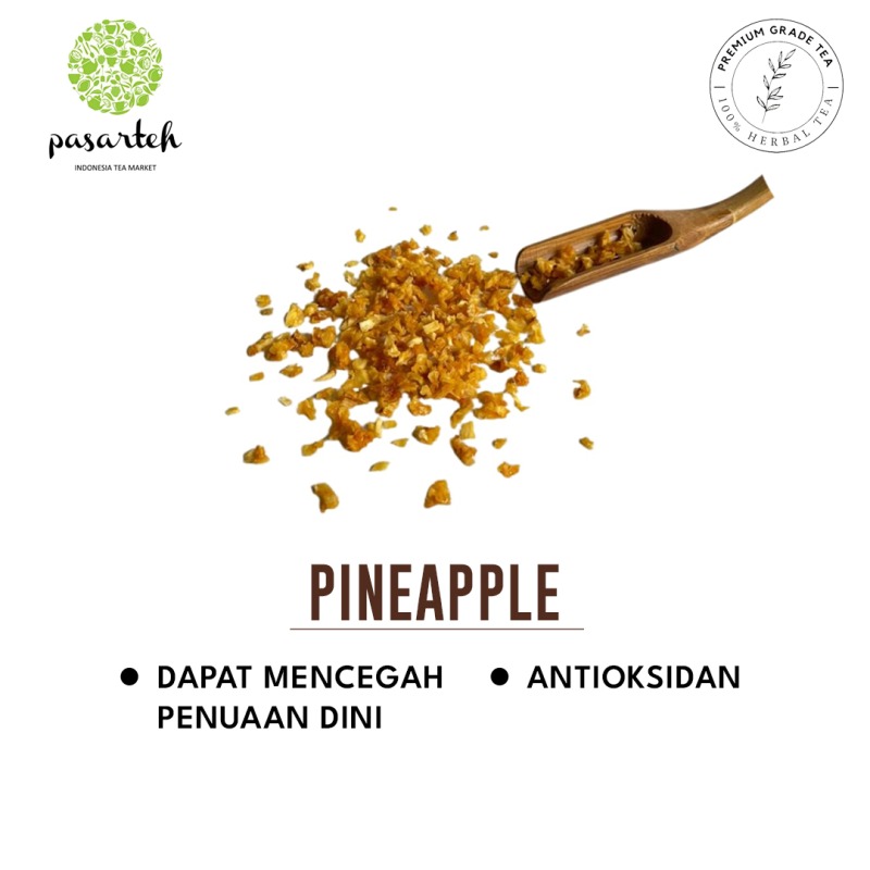 Dried Pineapple 100 gram Pasarteh
